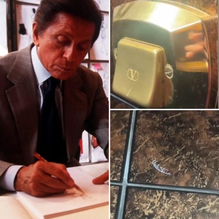Conheça rara linha para banheiro desenhada por Valentino no Brasil; peças viraram tesouros