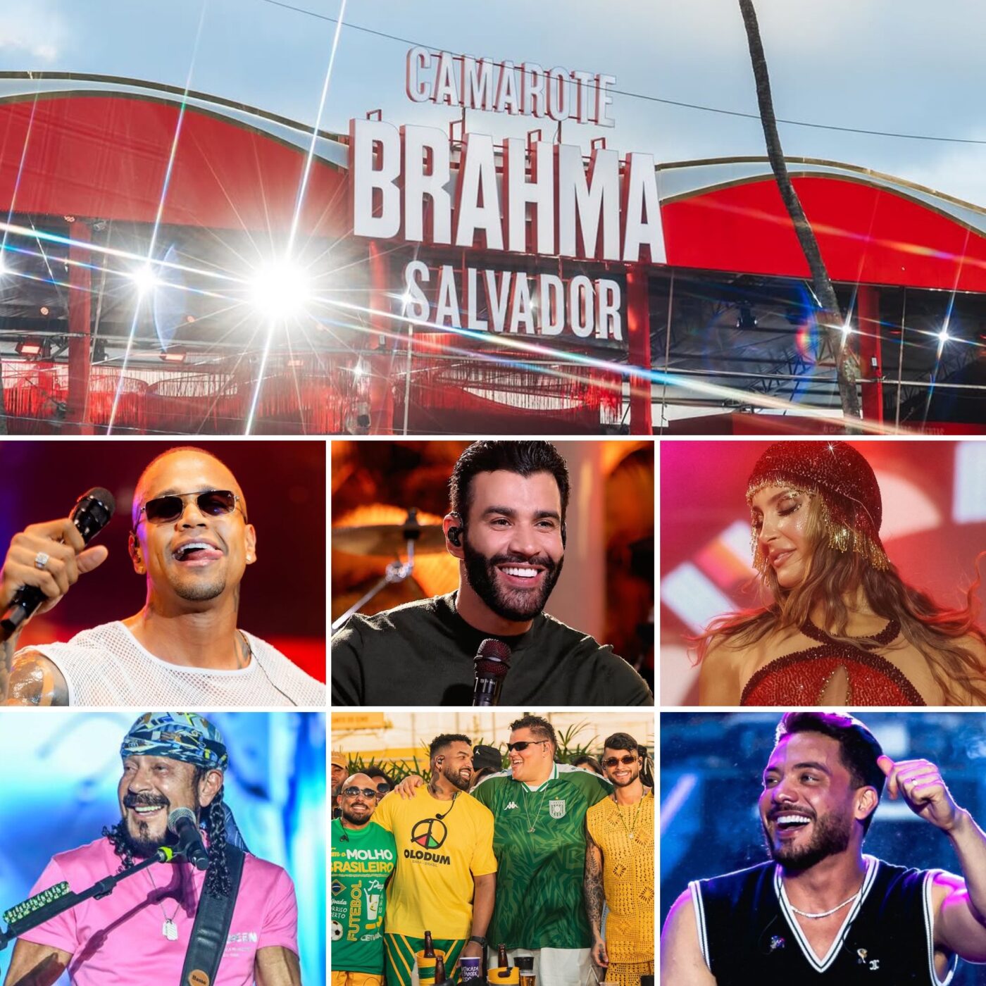 Camarote Brahma Salvador apresenta line-up completo para o Carnaval 2026