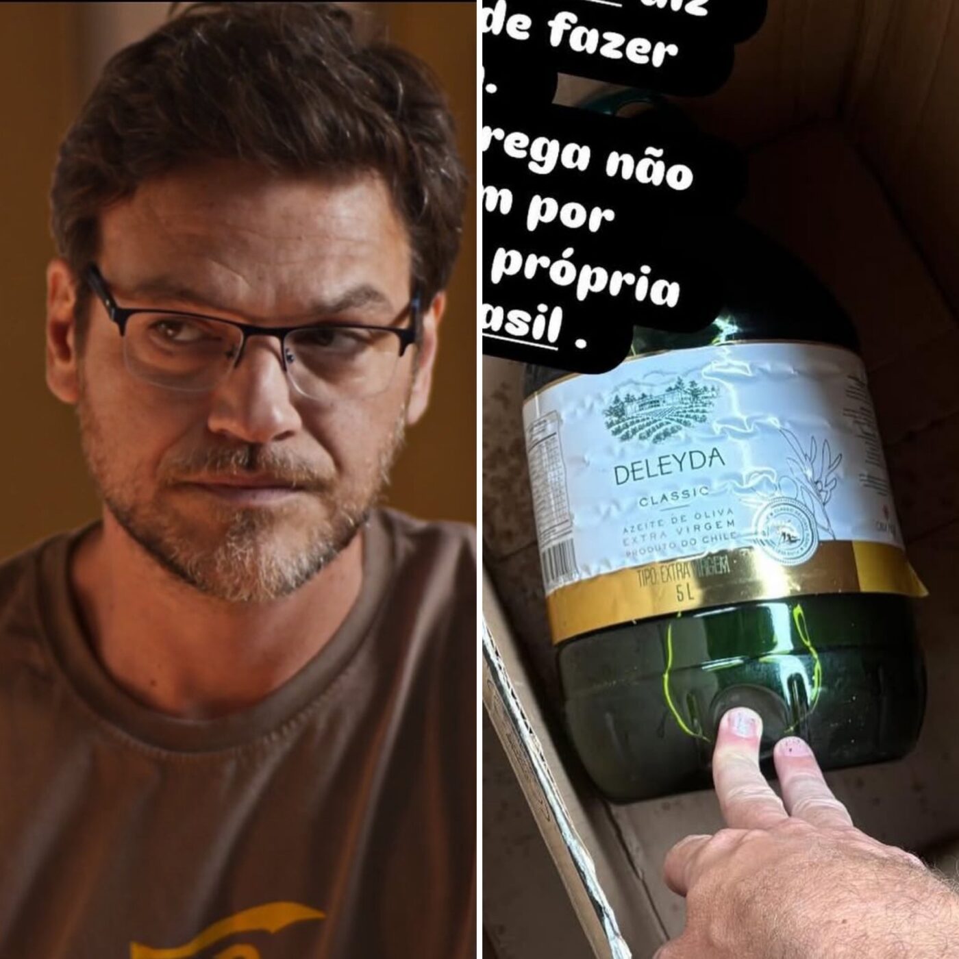 ‘Recebi um garrafão de azeite’: Emílio Dantas denuncia troca inusitada em compra online de PS5