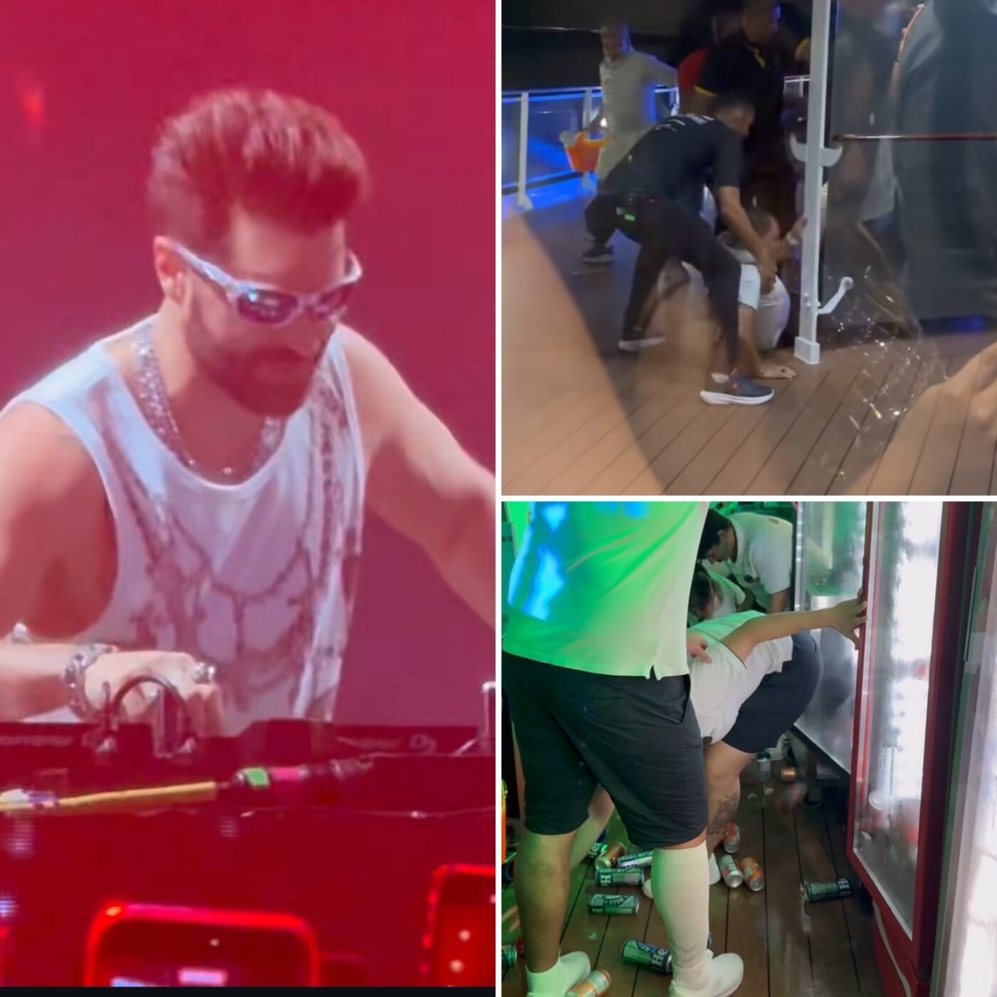 Ventania e tempestade interrompem show de Alok em cruzeiro de Réveillon; passageiros relatam susto