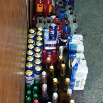 Mais de 2,5 mil bebidas impróprias para consumo são apreendidas na Ribeira