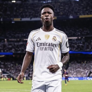 Vini Jr supera CR7 e Benzema e bate recorde de assistências do Real Madrid na Champions