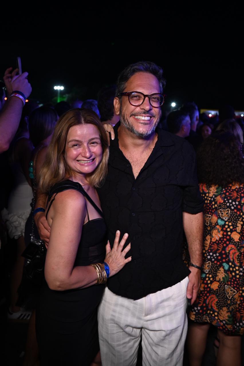 Cíntia Oliveira e Lúcio Mauro Filho