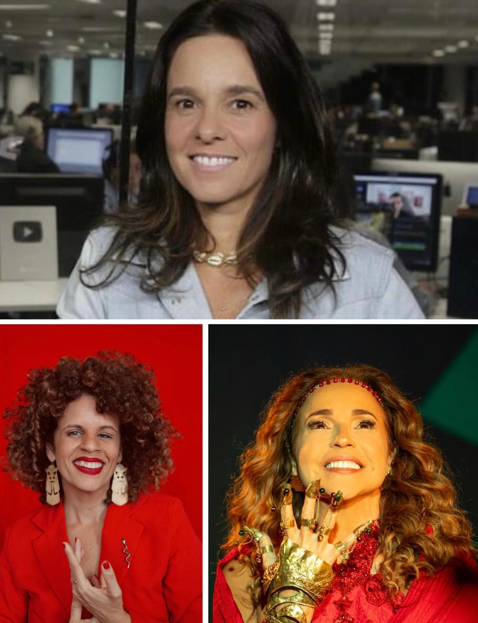 Maria Fortuna traz “Conversas para Iluminar o Mundo” a Salvador com Daniela Mercury e Maria Marighella