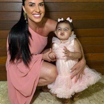 Graciele Lacerda lamenta comentário ofensivo sobre aparência da filha Clara: “Que não te falte amor e empatia”