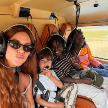 Giovanna Ewbank abre álbum de férias com a família: “Um mês, quatro lugares”