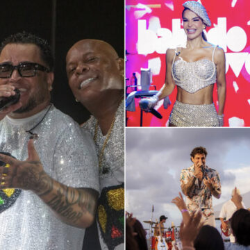 Olodum recebe Babado Novo e Jammil em show especial no Pelourinho