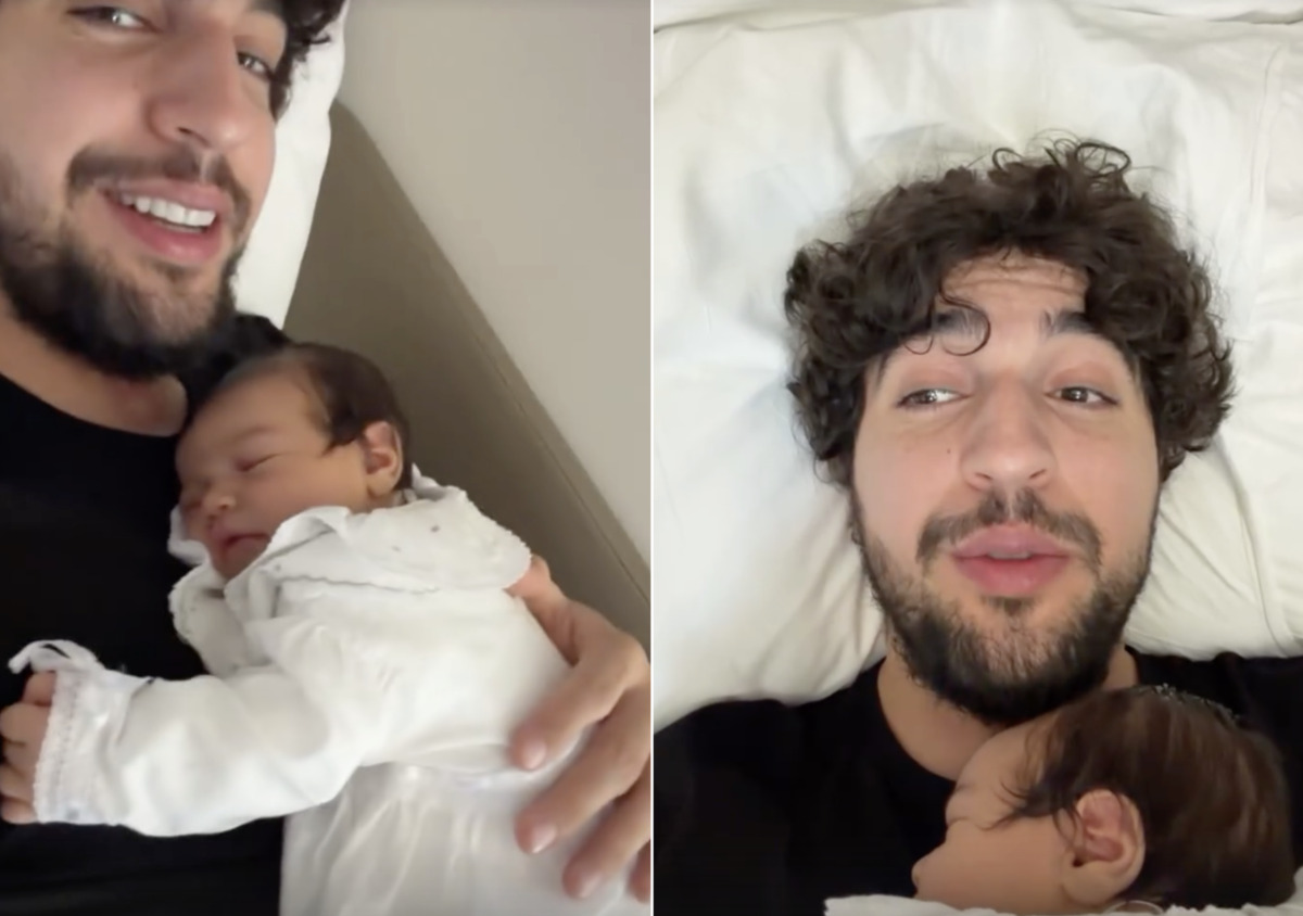 Nattan encanta ao mostrar momento de carinho com a filha Zuza Helena: “Tem como não se apaixonar?”