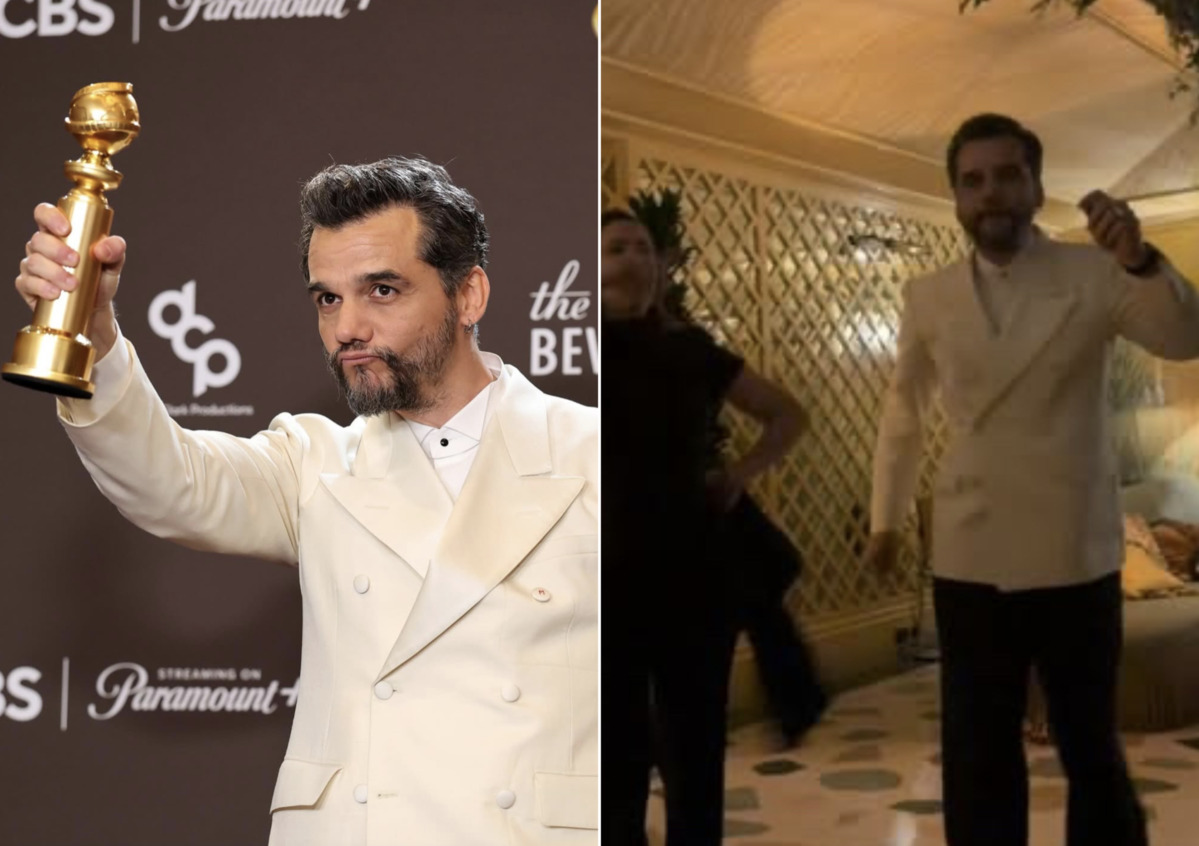 Wagner Moura cai no samba após vitória histórica no Globo de Ouro; veja vídeo