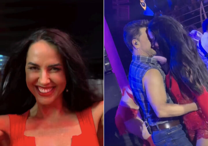 Graciele Lacerda e Zezé di Camargo esquentam o clima com dança sensual no show do sertanejo; veja vídeo