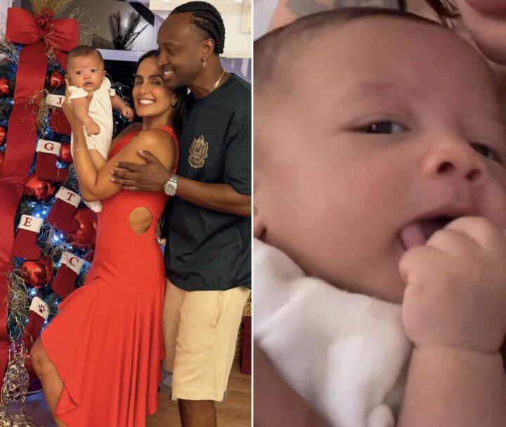 Carol Peixinho compartilha registro fofo do filho Bento e faz alerta: “Não toque”