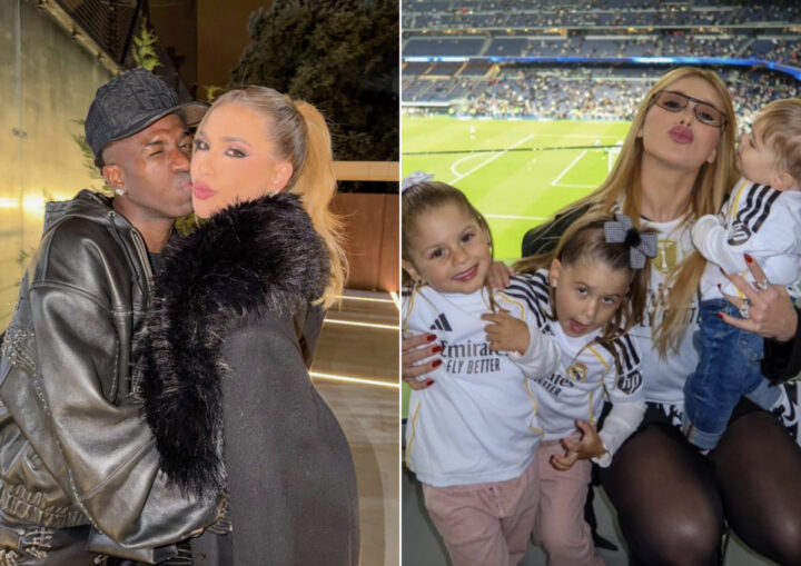 Filhos de Virgínia Fonseca e Zé Felipe esbanjam fofura ao usar camisa em homenagem a Vini Jr.: “Jogadores caros”