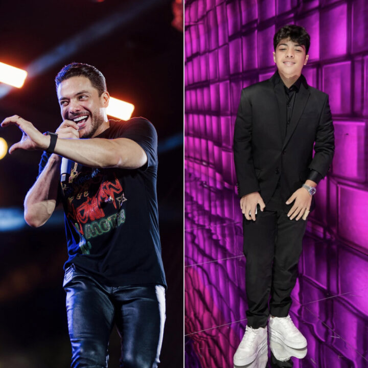 Filho de Wesley Safadão esbanja energia em treino na academia com o pai; veja