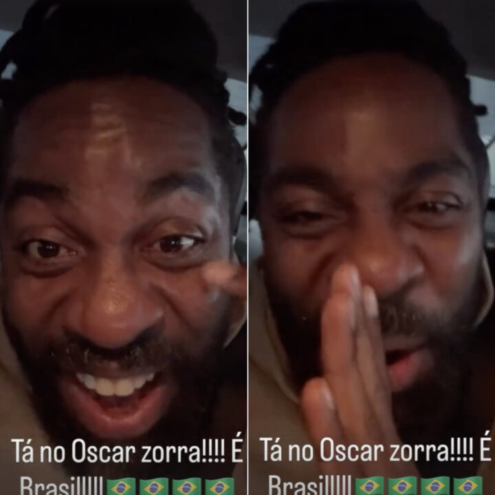 Lázaro Ramos celebra O Agente Secreto no Oscar e se declara a Wagner Moura: “Orgulho, meu irmão”