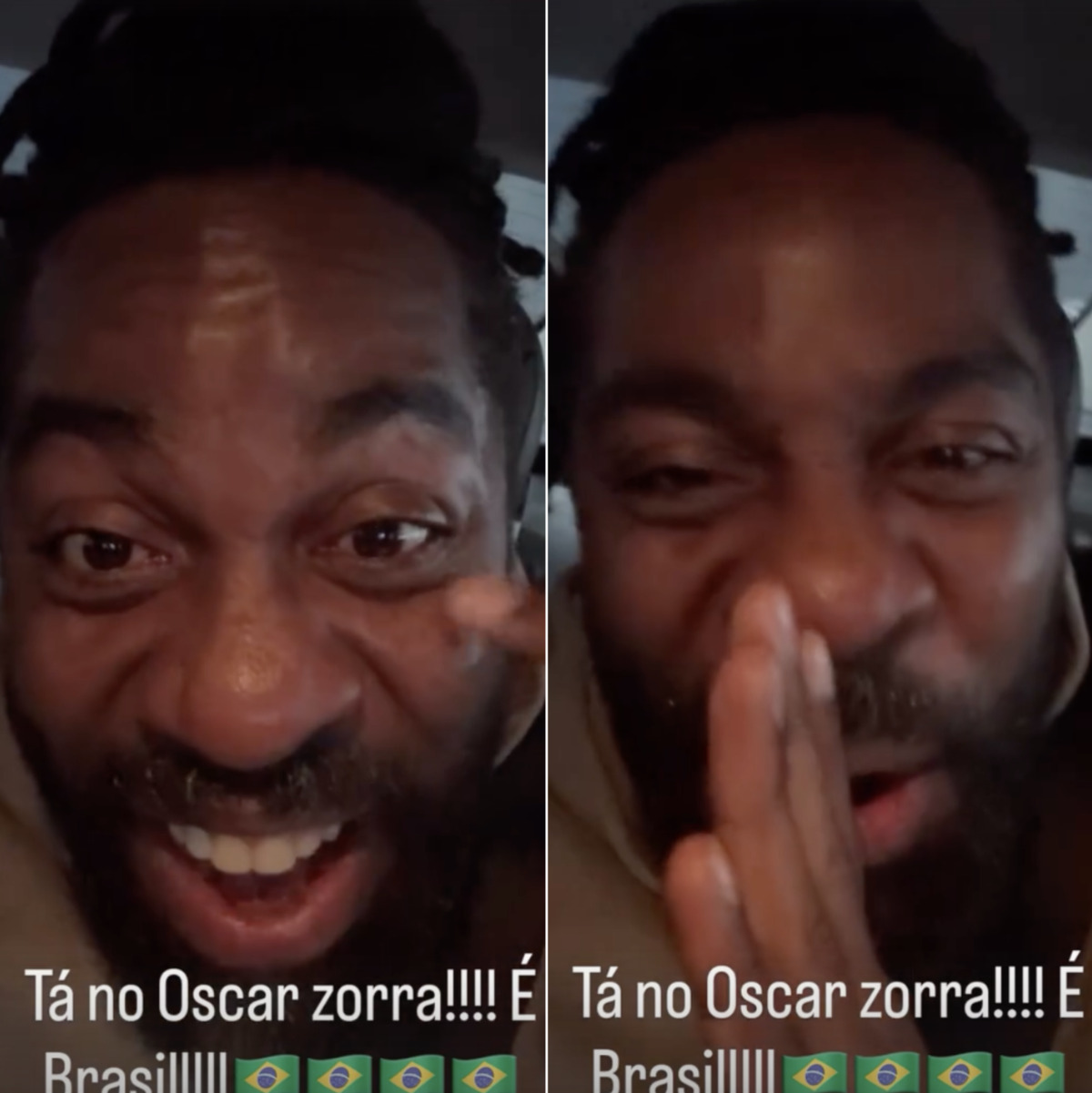 Lázaro Ramos celebra O Agente Secreto no Oscar e se declara a Wagner Moura: “Orgulho, meu irmão”