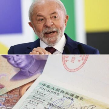 Presidente Lula anuncia isenção de visto a cidadãos chineses