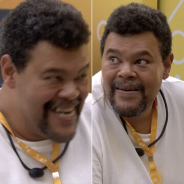 BBB 26: Babu Santana cai na gargalhada ao ‘trollar’ os brothers com toque de despertar