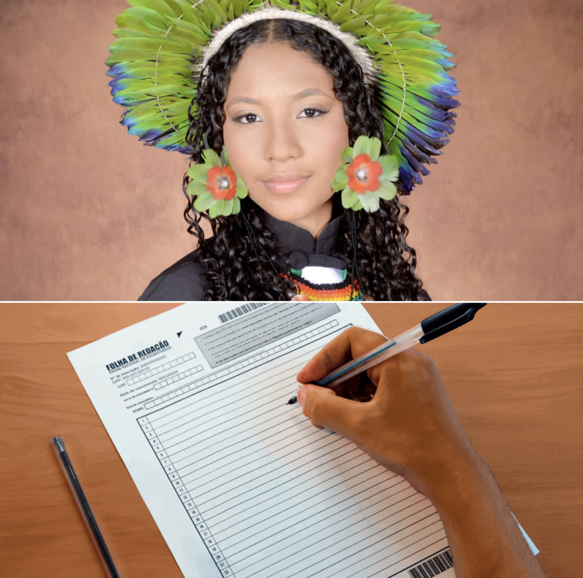Estudantes indígenas da Bahia se destacam na Redação do Enem 2025