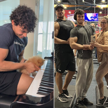 Filho de Xanddy e Carla Perez compartilha registro fofo e cantor brinca: “Meu primeiro netinho”