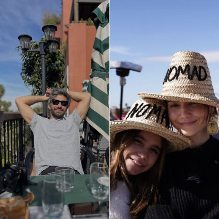 Hugo Moura visita o Marrocos com a nova namorada e a filha, Maria Flor; veja fotos