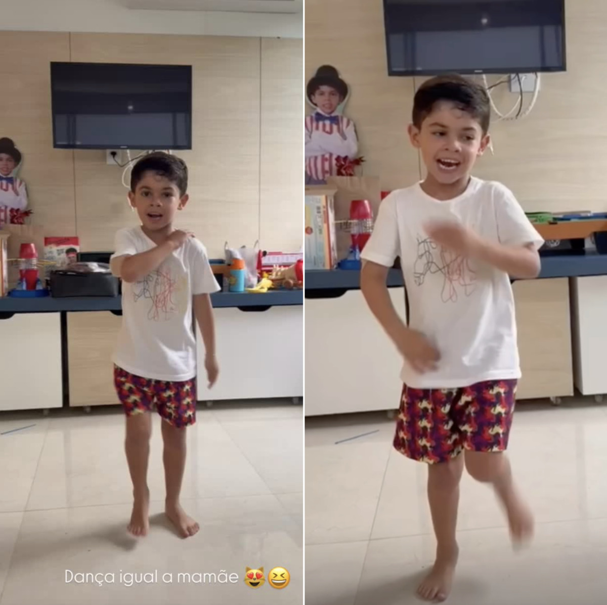Filho de Marília Mendonça e Murilo Huff exibe talento e ganha elogio da avó: “Dança igual a mamãe”