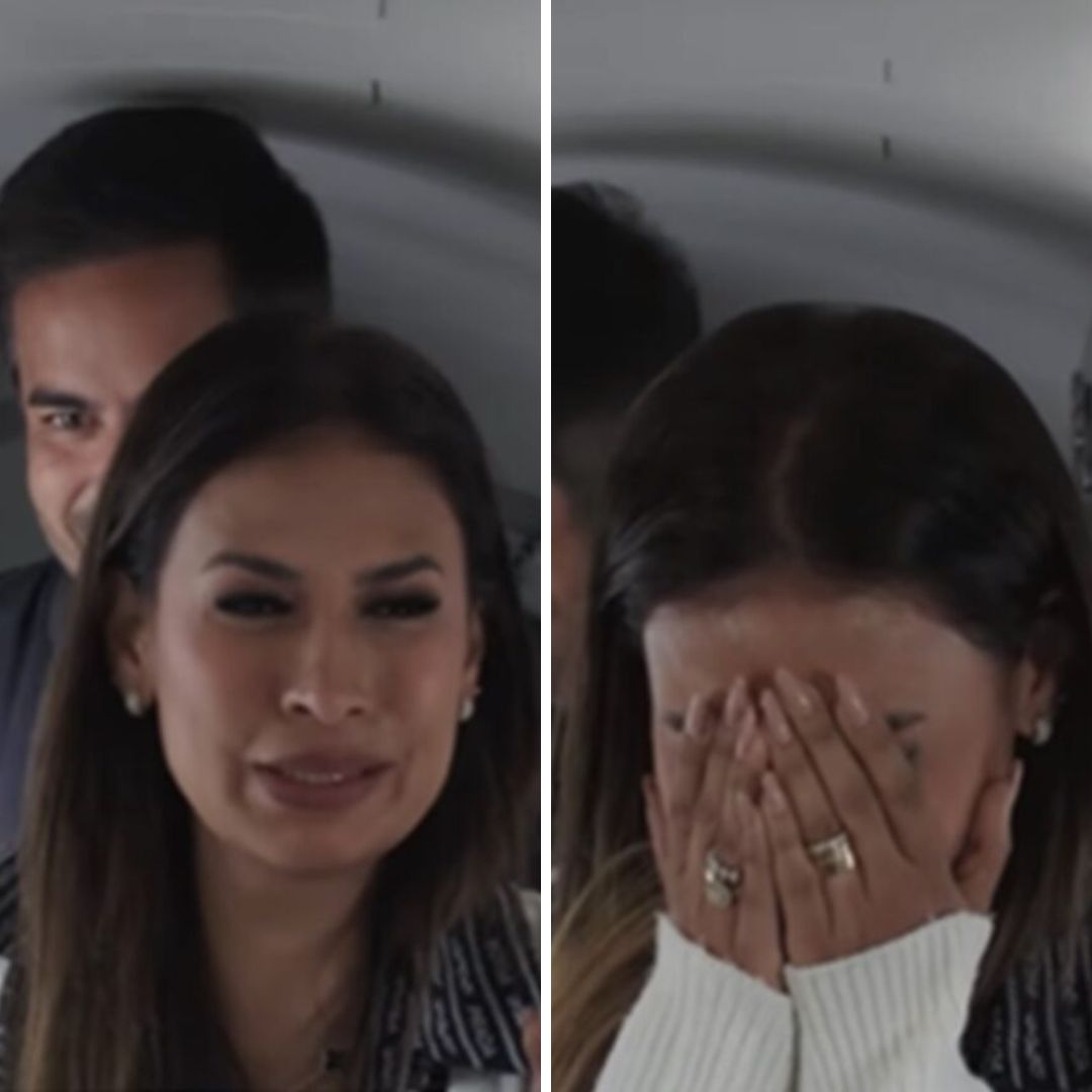 Simone Mendes chora ao ver reforma de seu jatinho avaliado em R$ 30 milhões