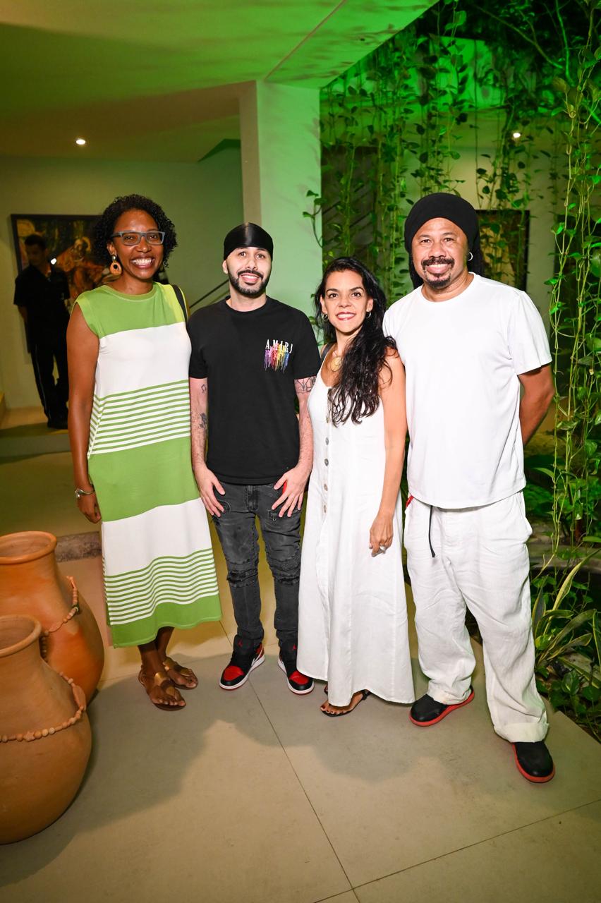Tânia Cachoeira, Kali dos Santos, Fernanda Mello e Marivaldo dos Santos