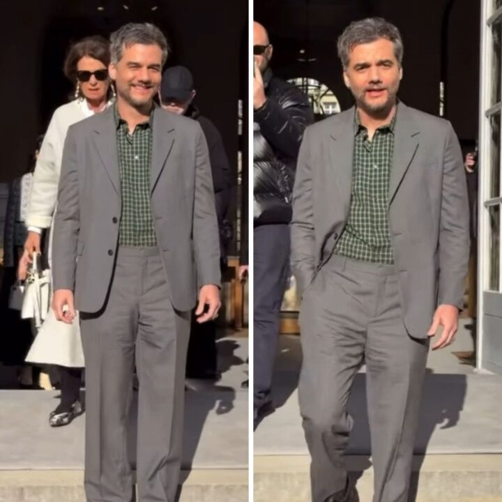 Em Paris, Wagner Moura marca presença em desfile masculino da Dior