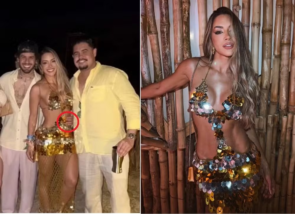 Mãe, dentista e ex de humorista: quem é a paraibana vista com Zé Felipe no réveillon