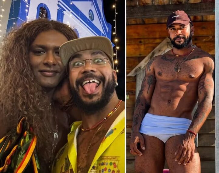 Liniker passa férias na terra do namorado pajé, no Pará