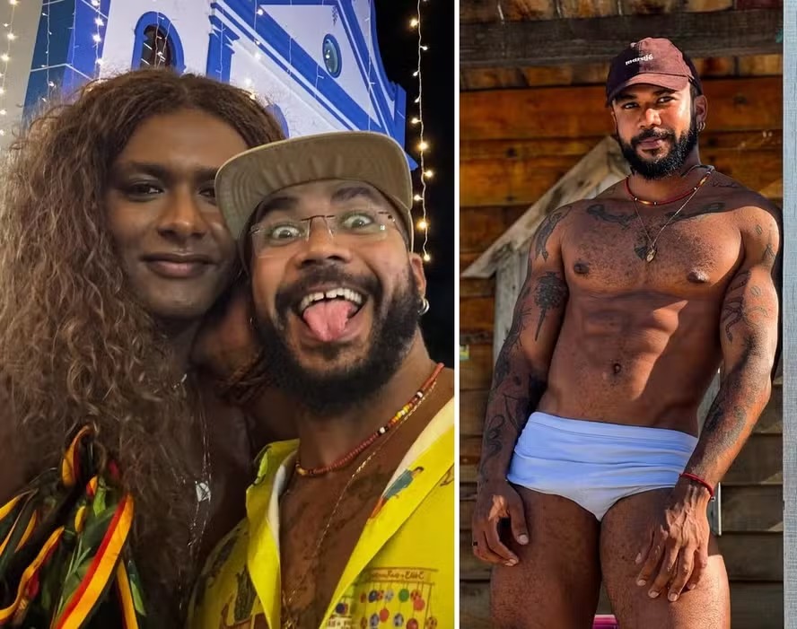 Liniker passa férias na terra do namorado pajé, no Pará