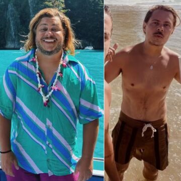 Marcus Majella exibe físico em Noronha após perder mais de 30kg