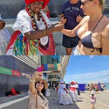 Primeiro cruzeiro de 2026 chega a Salvador com mais de 5 mil turistas