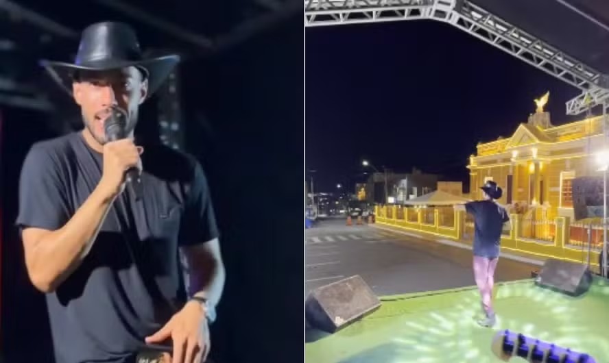 Cantor desabafa após fazer show para plateia vazia na terra natal e ganha apoio de famosos