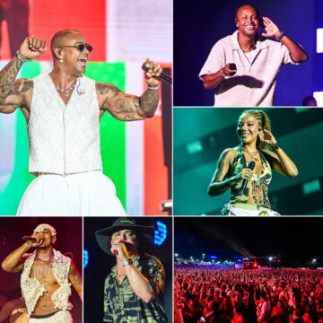 Baile da Santinha em Salvador tem shows de Léo Santana, Ludmilla, Thiaguinho e mais atrações; veja fotos