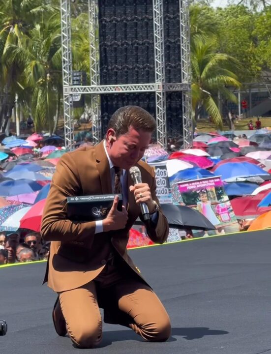 Bispo Bruno Leonardo reúne multidão em evento gratuito na capital baiana: “É sobre Cristo”