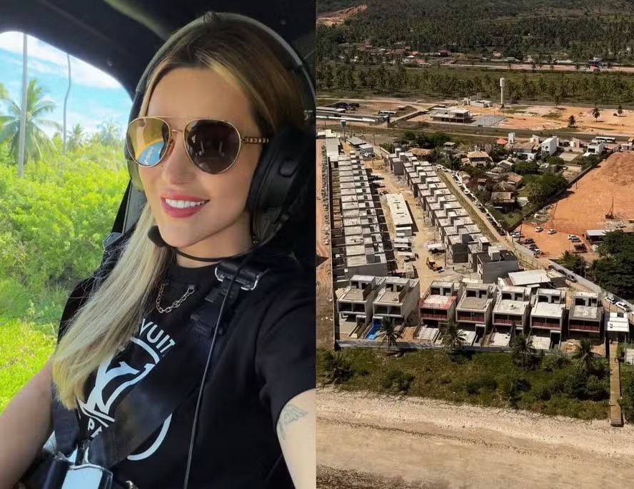 Deolane Bezerra mostra condomínio que está construindo em São Miguel dos Milagres