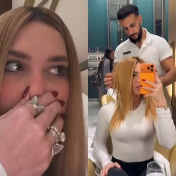 Virginia gasta R$ 4 mil em salão de beleza de Dubai, mas sai com tratamento errado: ‘Desespero’