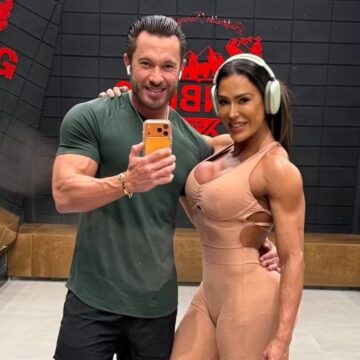 Amor fitness: Gracyanne Barbosa malha com o novo affair empresário