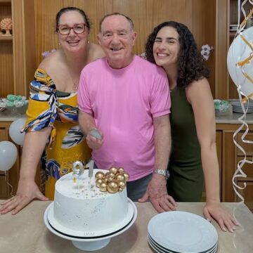 Lívian Aragão celebra 91 anos do pai, Renato Aragão: ‘Eterno Didi Mocó’