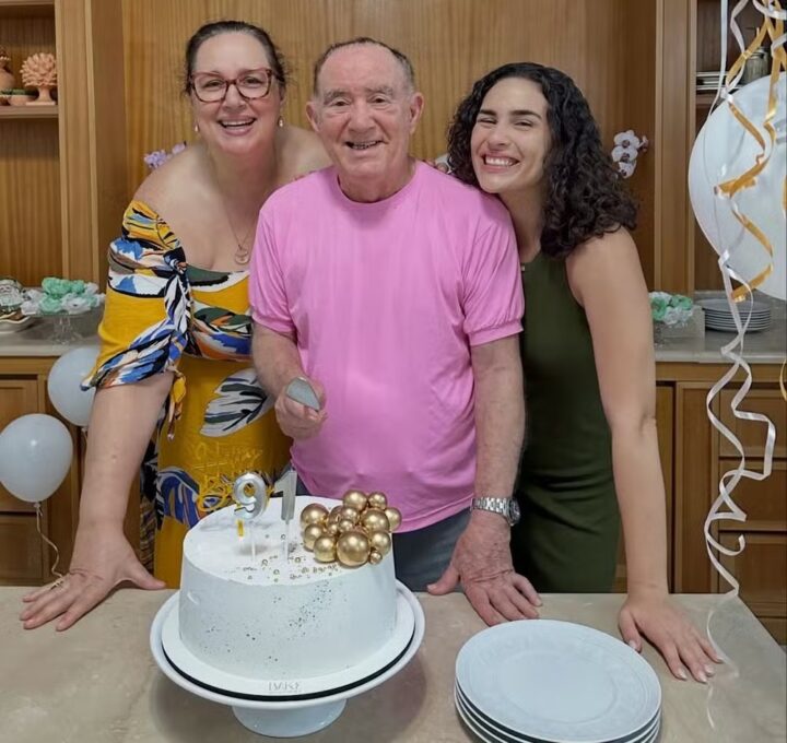 Lívian Aragão celebra 91 anos do pai, Renato Aragão: ‘Eterno Didi Mocó’