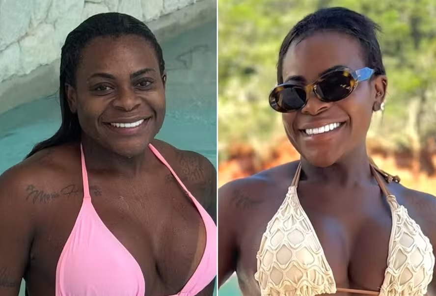 Jojo Todynho posa de biquíni após perder 90 kg e namorado elogia