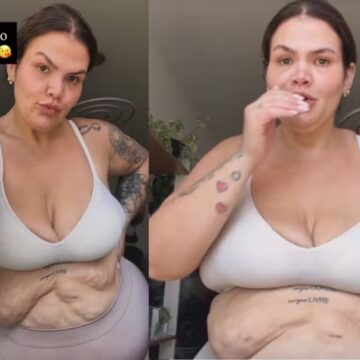 Thais Carla veste lingerie e mostra mudanças no corpo: ‘Chocada’