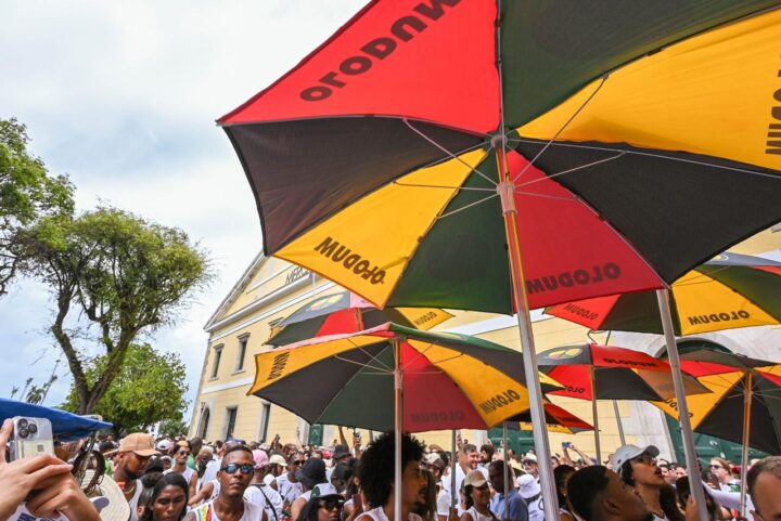 Olodum volta a brilhar na Lavagem do Bonfim após 25 anos; veja fotos