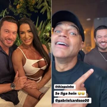 Novo namorado de Gracyanne Barbosa é amigo de Denilson, ex-desafeto de Belo