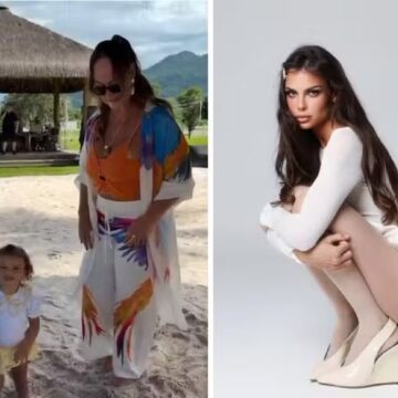 Mãe de Neymar é atacada por fãs de Bruna Biancardi ao convidar neta e modelo para aniversário