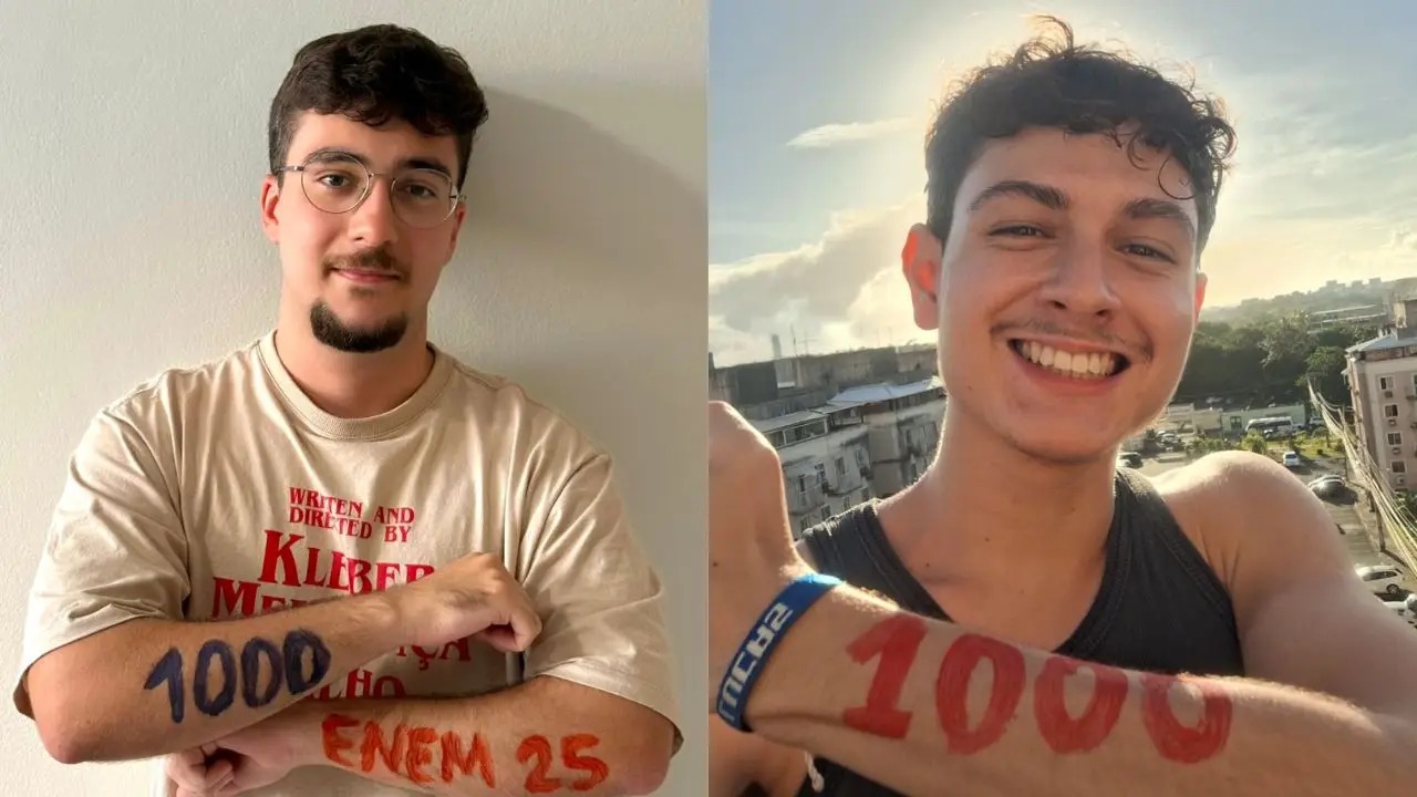 Professor e aluno de Salvador tiram nota 1000 na redação do Enem: ‘Não foi lenda urbana’