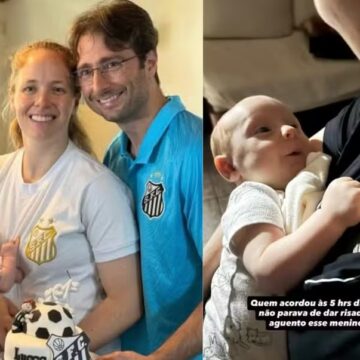 Ketlen Wiggers, jogadora do Santos, mostra momento em família com filho: ‘Menino mais lindo’