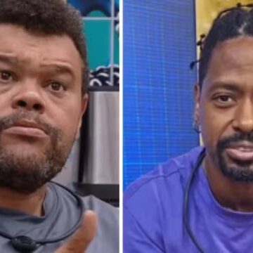 No BBB 26, Babu Santana fica surpreso ao saber que conhece filha de Leandro, de Salvador