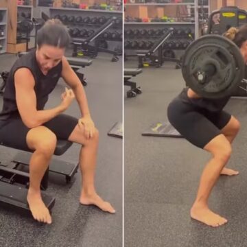 Ivete Sangalo pega pesado em treino e mostra muque: ‘Nunca é tarde’